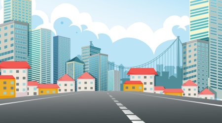 Улица вектор