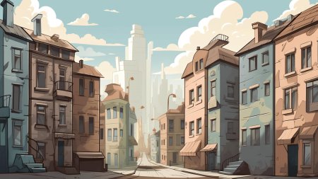 Улица мультяшная