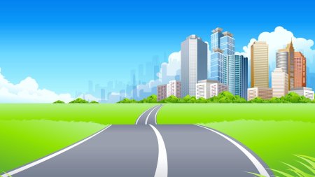 Дорога в городе