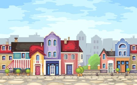 Город мультяшный