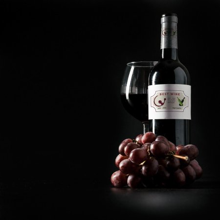 Вино с виноградом