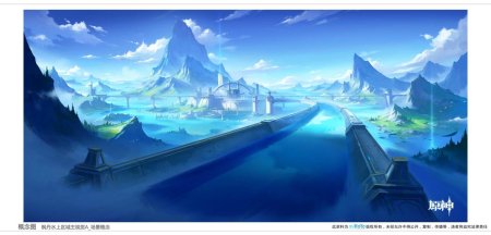 Фонтейн Геншин пейзажи