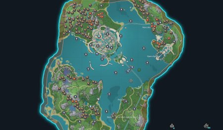 Genshin impact карта