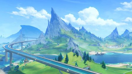 Пейзажи Фонтейна Геншин