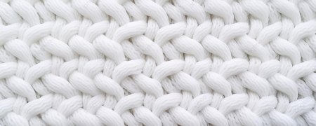 Текстура вязаная белая