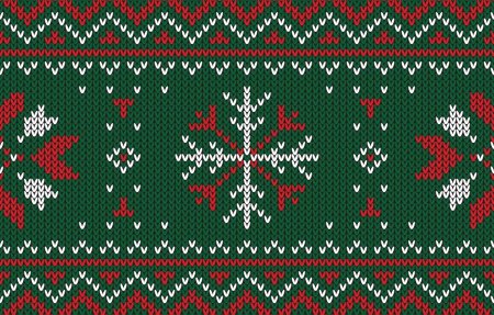 Узор новогодний