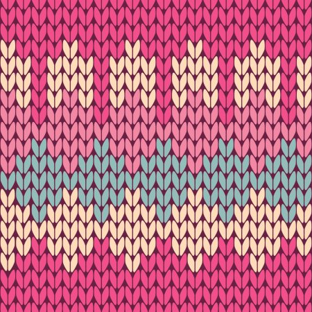 Фактура вязаной ткани