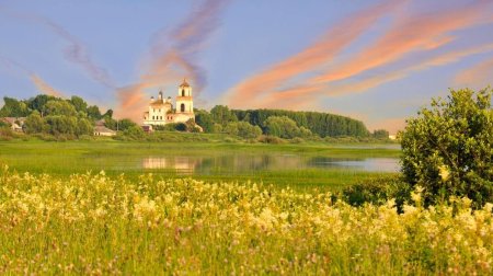 Деревенская Церковь Есенинская Русь