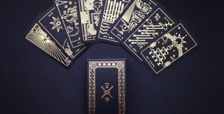 Колода таро золотые нити