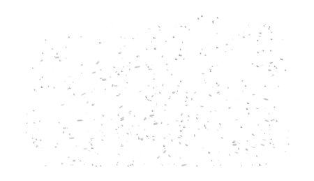 Падающий снег без фона