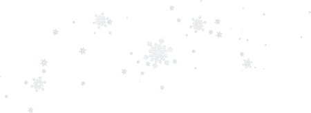 Снегопад на прозрачном фоне