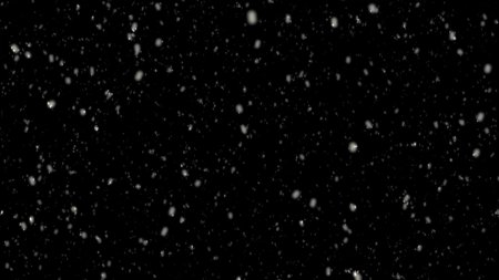 Falling snow
