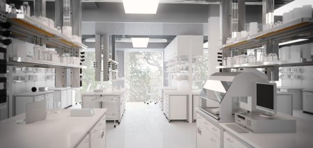 Современная химическая лаборатория