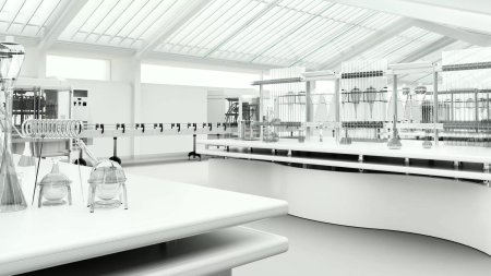 Современная химическая лаборатория