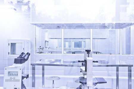 Фон лаборатории