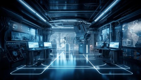 Фон лаборатории