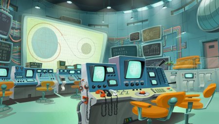 Лаборатория из мультика