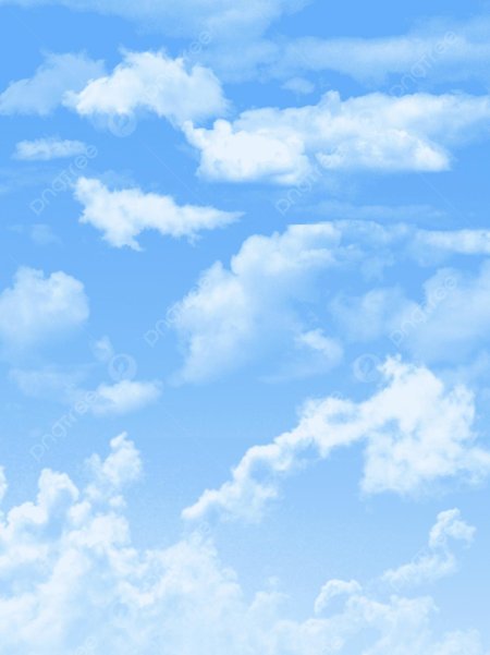 Небо голубое фон