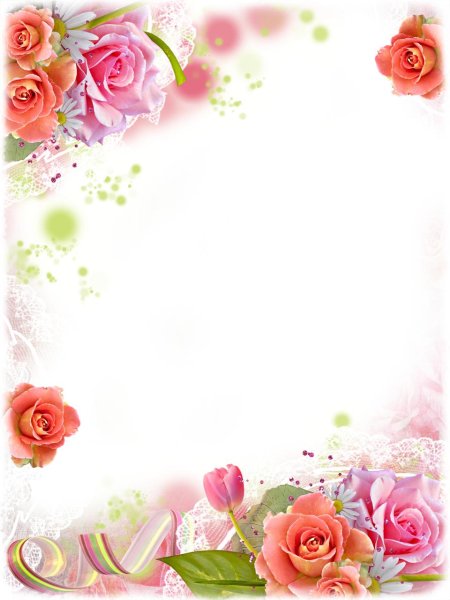 Цветочная рамка