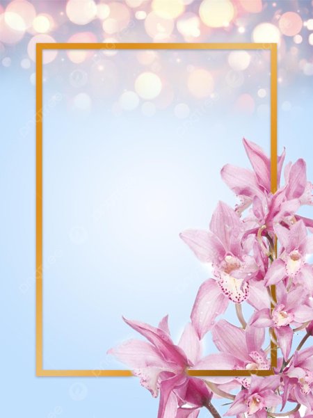 Фоторамка с орхидеями