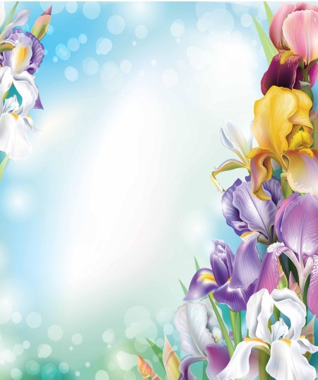 Рамка цветы