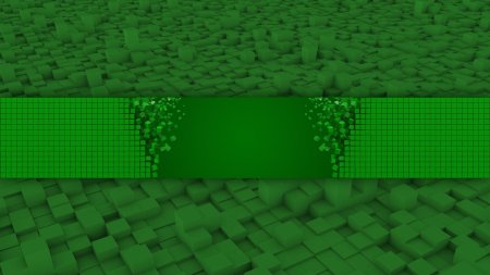 Зелёная шапка для канала