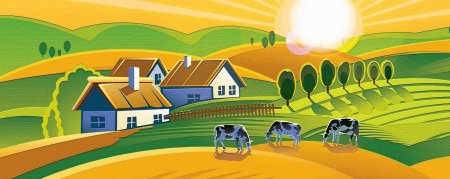 Сельское хозяйство рисунок