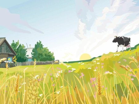 Сельский пейзаж