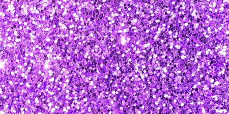 Purple glitter