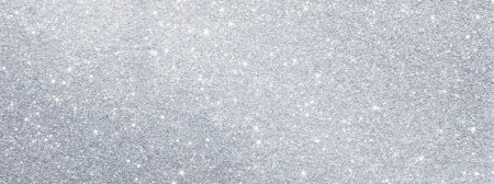 Серебристый глиттер