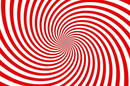 Красно белая спираль