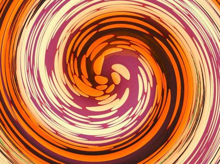 Черно белая спираль