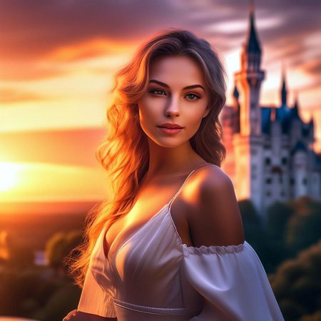 Красивая девушка