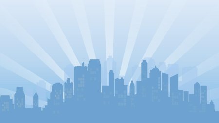 Силуэт города