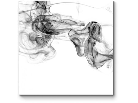 Дымка на белом фоне