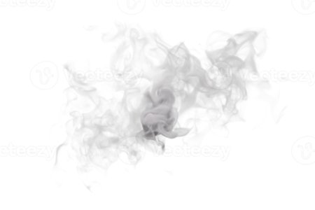 Дым на прозрачном фоне