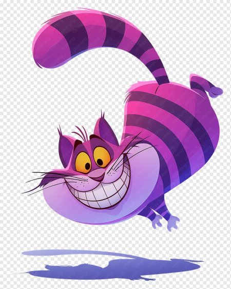 Чеширский кот из мультика