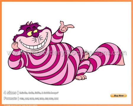 Набор стикеров Чеширский кот