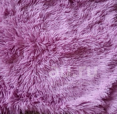 Пушистый розовый мех