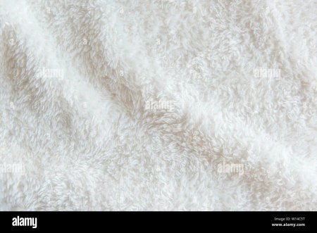Белый плюш ткань