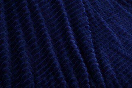 Плед кубик синий