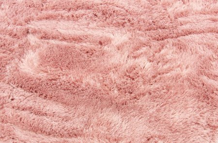 Пушистая розовая ткань