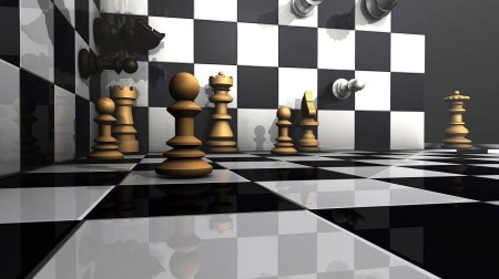 Шахматная доска фон