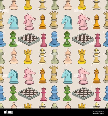 Шахматные фигуры фон