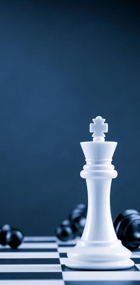 White chess piece