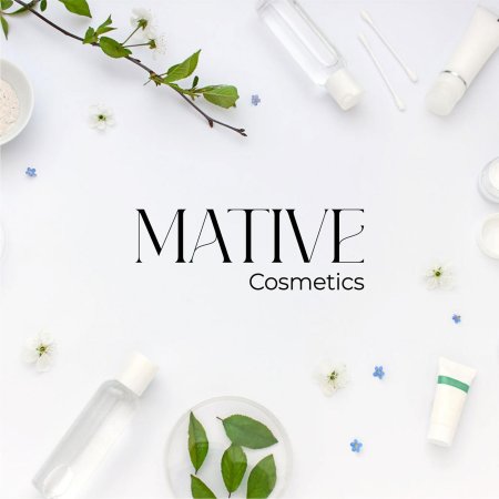 Натуральная косметика вид сверху