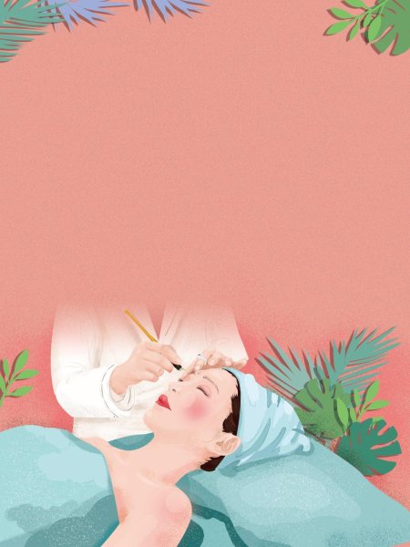 Косметология иллюстрации