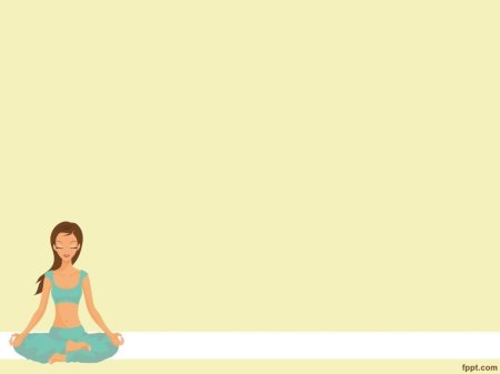 Йога фон для презентации