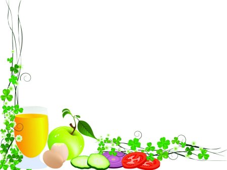 Рамка здоровое питание