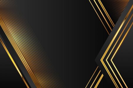 Черный фон с золотом